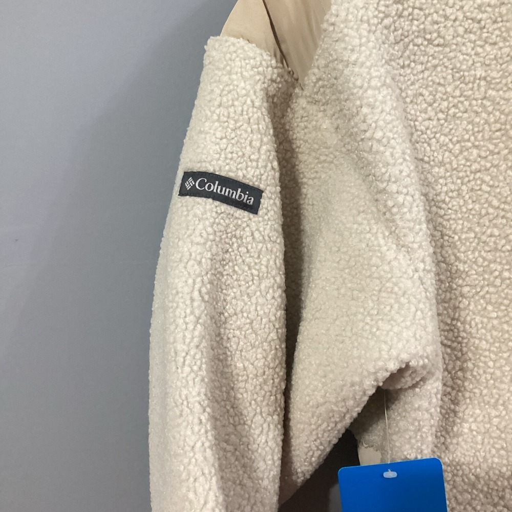 Columbia Uphill Edge Fleece Full Zip Jacket Womens XXL Ancient Fossil XL5654-278 - Picture 8 of 9